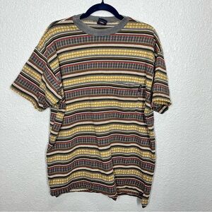 Vintage BIOTRIBE Striped Shirt